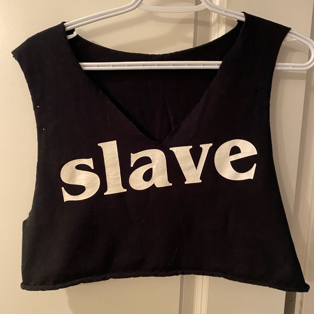 Cropped tank - O/S